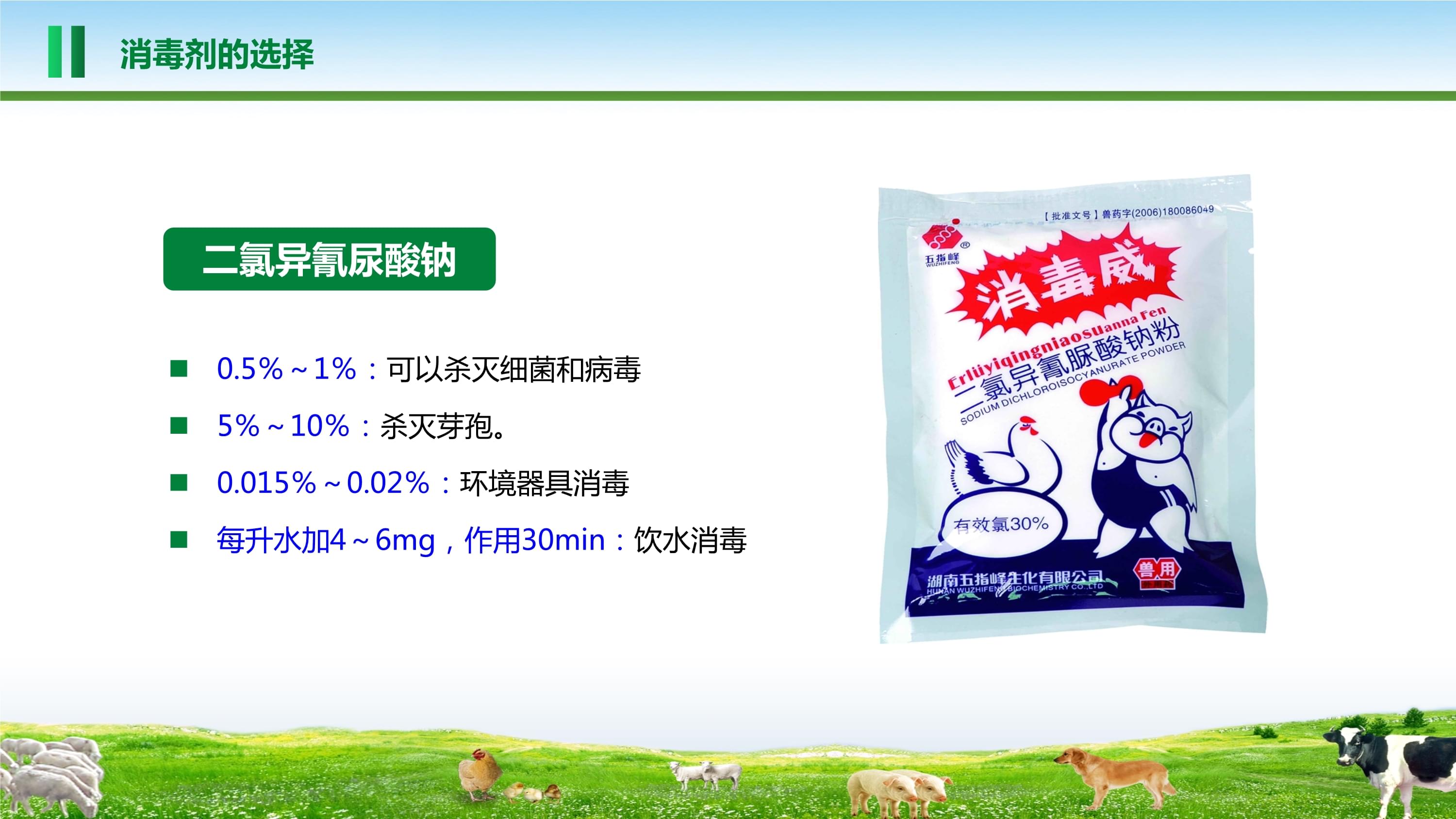 獸醫(yī)消毒技術(shù) 消毒劑的選擇、配制與醫(yī)療器械處理